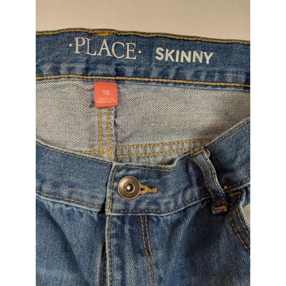 The Children's Place Boys Skinny Jeans Blue Size 16